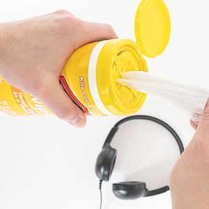 Headphones For Libraries That Can Be Disinfected and Cleaned
