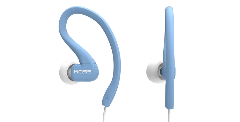 Koss ear clip headphones.