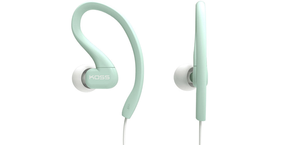 Koss ear clip headphones.