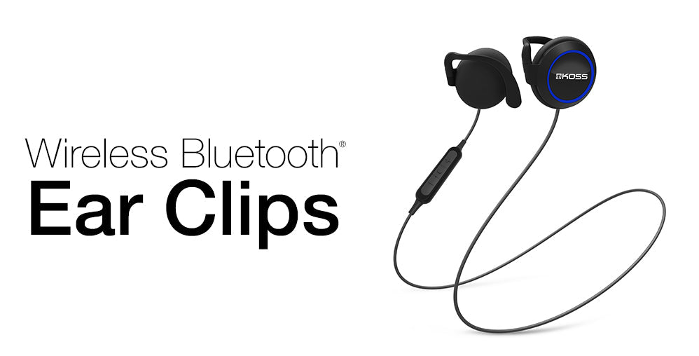 Koss BT221i Wireless Bluetooth Ear Clips.