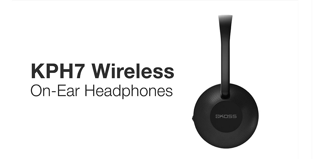 Koss KPH7 Wireless Headphones Features