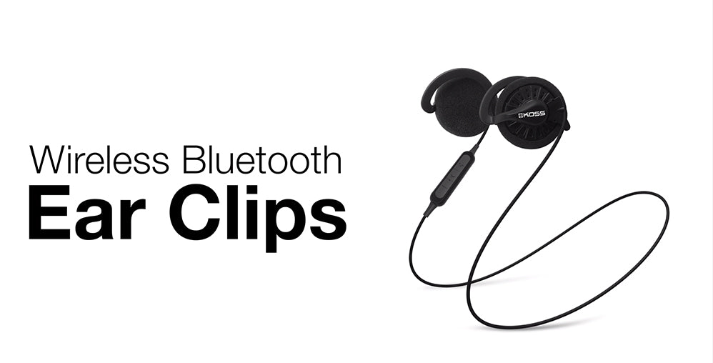 Koss KSC35 Wireless Bluetooth® Ear Clips Features