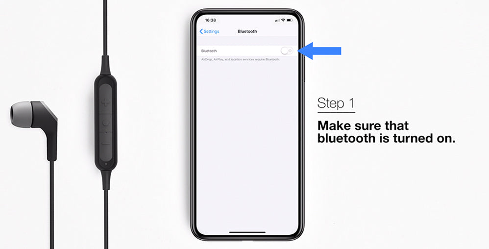Koss BT115i ワイヤレス Bluetooth イヤホン インラインマイク ボリュームコントロール タッチリモコン 防汗 ダーク 平行輸入