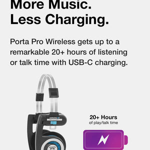 Porta Pro® Wireless Bluetooth® Headphones Koss Stereophones