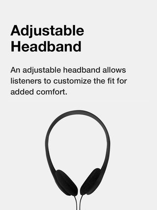 Koss KPH7iK On Ear Headphones has an adjustable headband