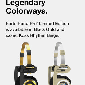 My new addiction, Koss Porta Pro Limited Edition - Rhythm Beige :  r/headphones