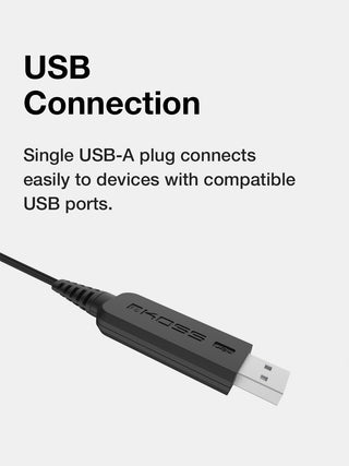 Koss CS200 USB Plug