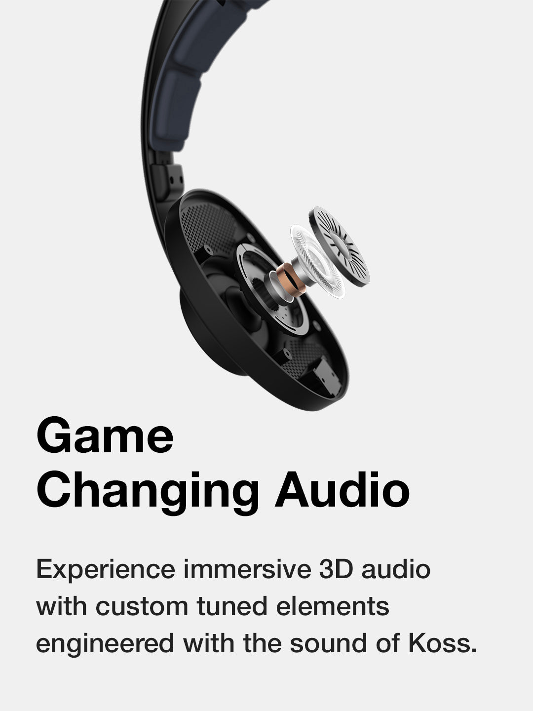 Drop GMR-54X-ISO Gaming Headphones - Koss Stereophones
