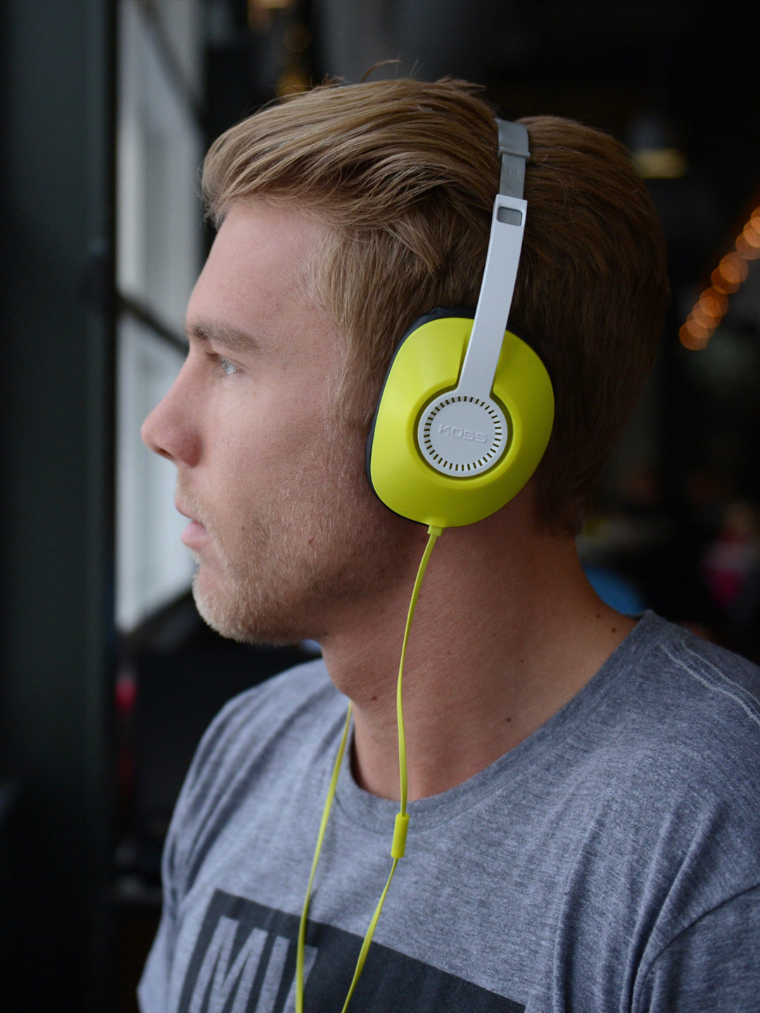 Koss 184523 ed1tci over-earヘッドフォンマイク付き Koss ED1TCi Communication Headphone Stereo Mini phone (3.5mm