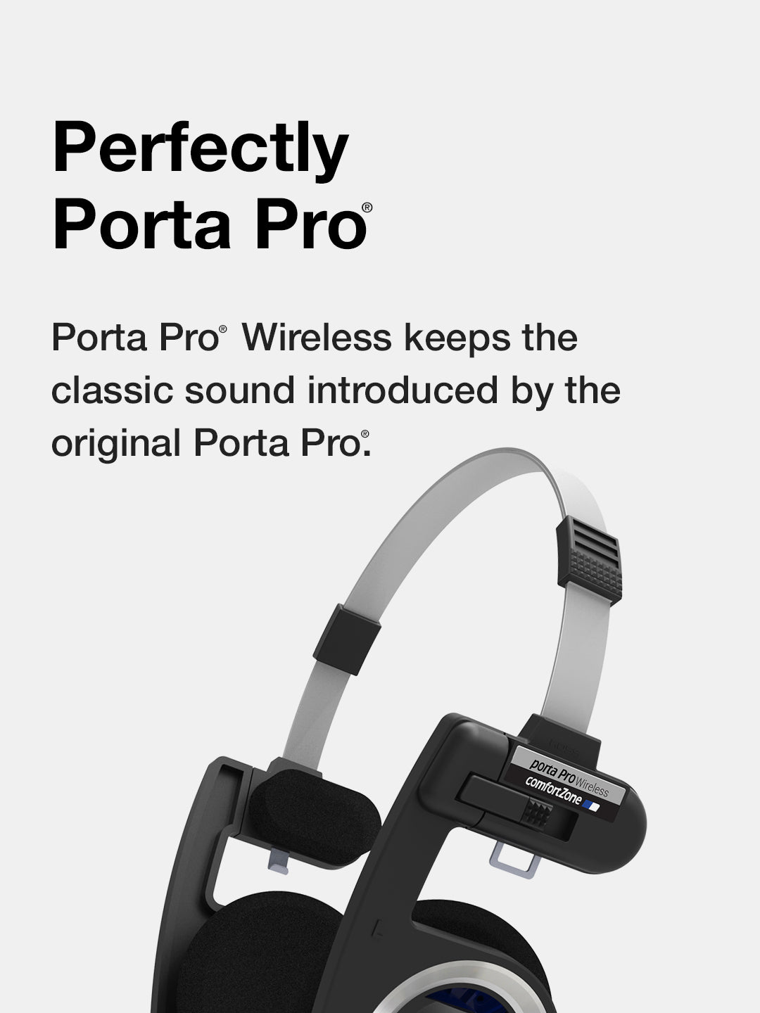 KOSS Porta Pro Wireless Bluetooth-enabled Dynamic Open Headphone