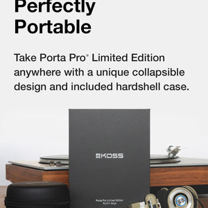 Porta Pro® Limited Edition Rhythm Beige Headphones - Koss Stereophones